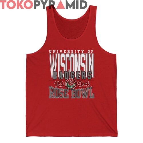 Rare Vintage University Of Wisconsin Badgers 1994 Rose Bowl Shirt Rare Vintage University Of Wisconsin Badgers 1994 Rose Bowl Shirt