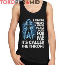 Rare Vintage Vegeta Throne in Hell Shirt 4 Rare Vintage Vegeta Throne in Hell Shirt