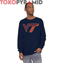 Rare Vintage Virginia Tech Hokies Logo Sweatshirt