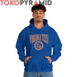 Rare Vintage Virginia Tech University Logo Sweatshirt