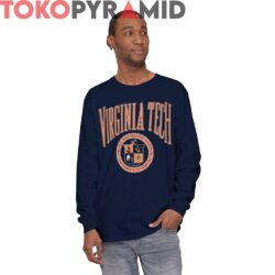 Rare Vintage Virginia Tech University Logo Sweatshirt