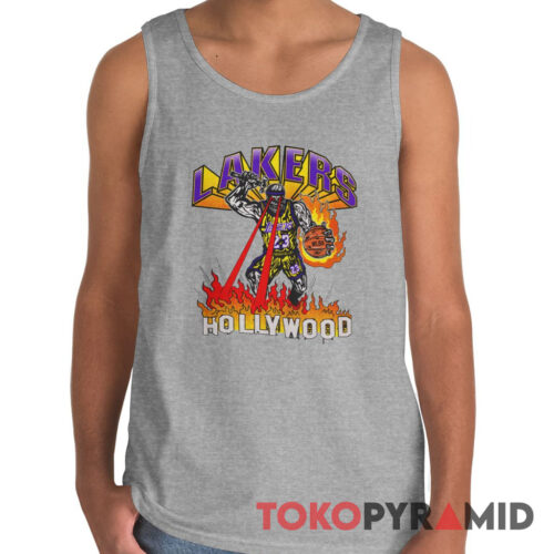 Rare Vintage Warren Lotas Los Angeles Lakers Hollywood Tank Top