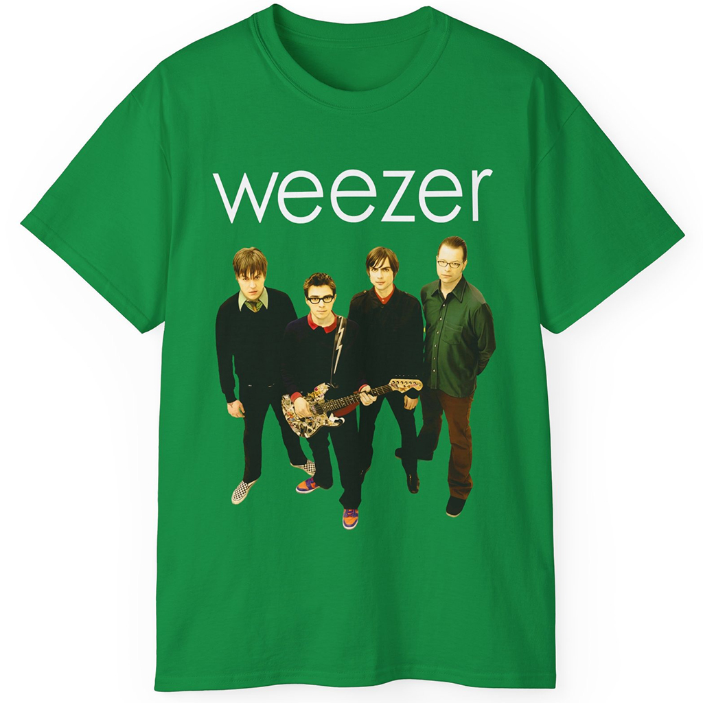 Weezer Green Album Men's T-Shirt – Official Van Weezer Concert Tour Merch