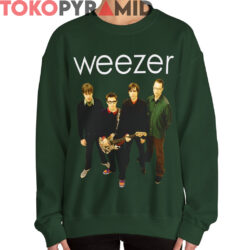 Rare Vintage Weezer Green Album Shirt 2 Rare Vintage Weezer Green Album Shirt