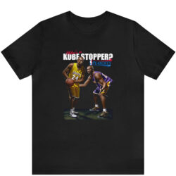 Rare Vintage LA Lakers Who's a Kobe Stopper 2009 Playoffs Tee 5 Rare Vintage LA Lakers Who's a Kobe Stopper 2009 Playoffs Tee