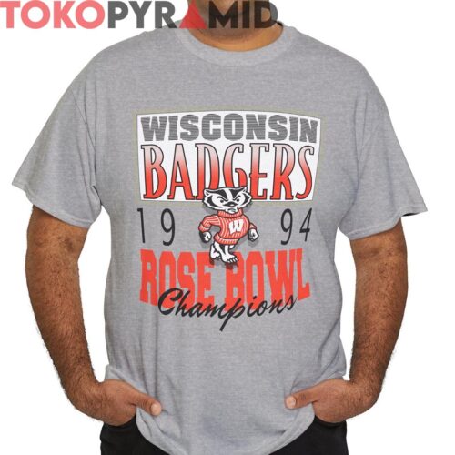 Rare Vintage Wisconsin Badgers 1994 Rose Bowl Shirt