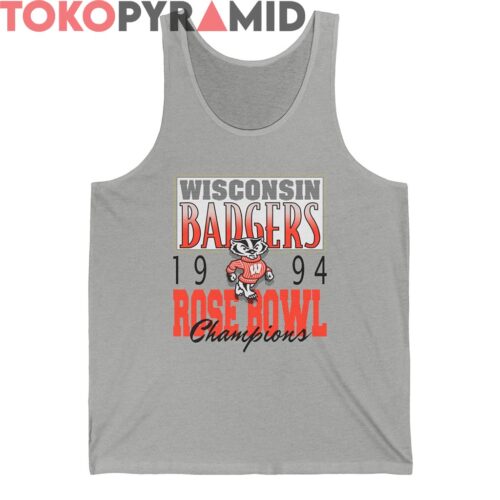 Rare Vintage Wisconsin Badgers 1994 Rose Bowl Shirt