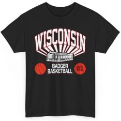 Rare Vintage Wisconsin Badgers Basketball Big Ten Shirt