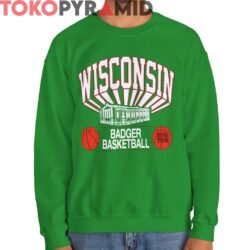 Rare Vintage Wisconsin Badgers Basketball Big Ten Shirt