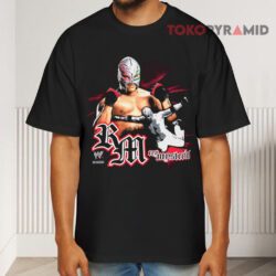 Rare Vintage Wwe Rey Mysterio 619 Wrestling Black T shirt