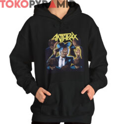 Rare Vtg Anthrax Among The Living World Tour Shirt