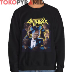 Rare Vtg Anthrax Among The Living World Tour Shirt