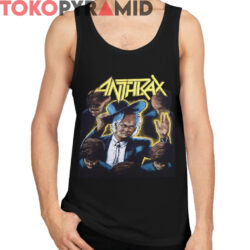 Rare Vtg Anthrax Among The Living World Tour Shirt