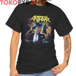 Rare Vintage Anthrax Among The Living World Tour Shirt