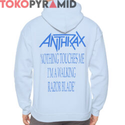 Rare Vintage Anthrax In My World Shirt 4 Rare Vtg Anthrax In My World Shirt