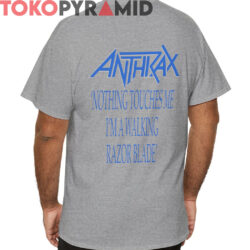 Rare Vintage Anthrax In My World Shirt 2 Rare Vtg Anthrax In My World Shirt