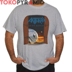 Rare Vtg Anthrax In My World Shirt