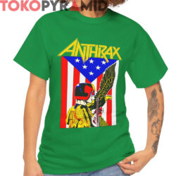 Rare Vtg Anthrax Judge Dredd Shirt