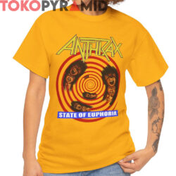 Rare Vtg Anthrax Road To Euphoria Tour 1988 89 Shirt