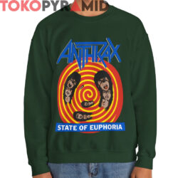 Rare Vtg Anthrax State of Euphoria Shirt