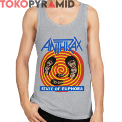 Rare Vintage Anthrax State of Euphoria Shirt 3 Rare Vtg Anthrax State of Euphoria Shirt