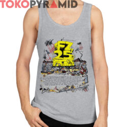 Rare Vintage Frank Zappa 25th Anniversary Shirt 4 Rare Vtg Frank Zappa 25th Anniversary Shirt