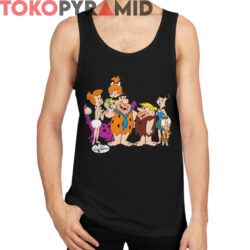 Rare Vintage Hanna Barbera The Flintstones Family Shirt 4 Rare Vtg Hanna Barbera The Flintstones Family Shirt