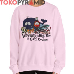 Rare Vintage Happiness Is High Tide On Cape Cod Shirt 2 Rare Vtg Happiness Is High Tide On Cape Cod Shirt