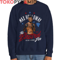 Rare Max Holloway The Blessed Hawaii UFC Shirt 2 Rare Vtg Max Holloway The Blessed Hawaii UFC Shirt