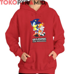 Rare Vtg Segasonic The Hedgehog Sonic And Ray Shirt