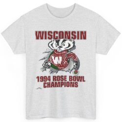 Rare Wisconsin 1994 Rose Bowl Champions Shirt