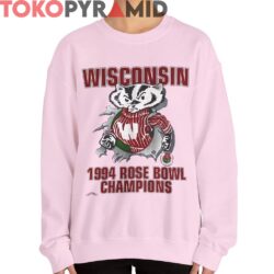 Rare Wisconsin 1994 Rose Bowl Champions Shirt 3 Rare Wisconsin 1994 Rose Bowl Champions Shirt