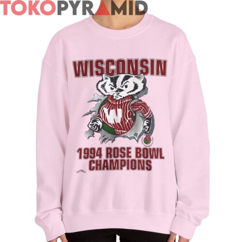 Rare Wisconsin 1994 Rose Bowl Champions Shirt Rare Wisconsin 1994 Rose Bowl Champions Shirt