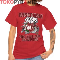 Rare Wisconsin 1994 Rose Bowl Champions Shirt