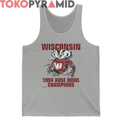 Rare Wisconsin 1994 Rose Bowl Champions Shirt Rare Wisconsin 1994 Rose Bowl Champions Shirt