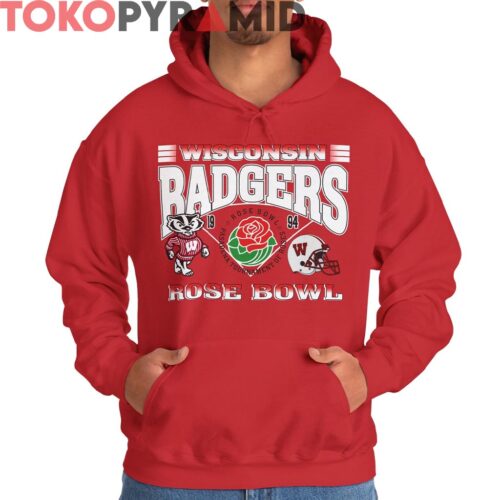 Rare Wisconsin Badgers Rose Bowl 1994 Shirt