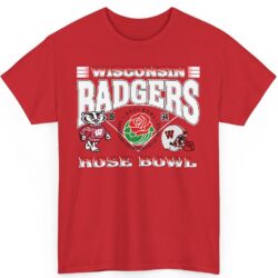 Rare Wisconsin Badgers Rose Bowl 1994 Shirt