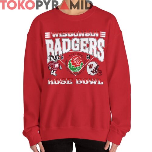Rare Wisconsin Badgers Rose Bowl 1994 Shirt