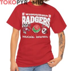 Rare Wisconsin Badgers Rose Bowl 1994 Shirt