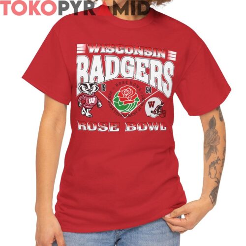 Rare Wisconsin Badgers Rose Bowl 1994 Shirt