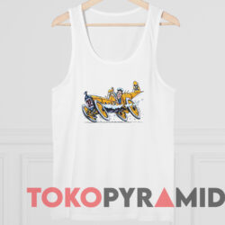 Ray Harroun Marmon Wasp Caricature Shirt 4 Ray Harroun Marmon Wasp Caricature Shirt White TankTop