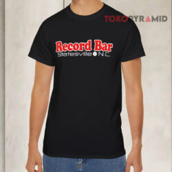 Record Bar Black T shirt