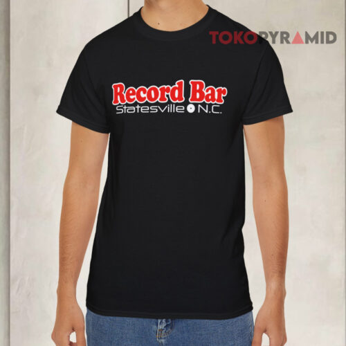 Record Bar Black T shirt Record Bar Black T shirt