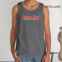 Record Bar Shirt 2 Record Bar Tank Top