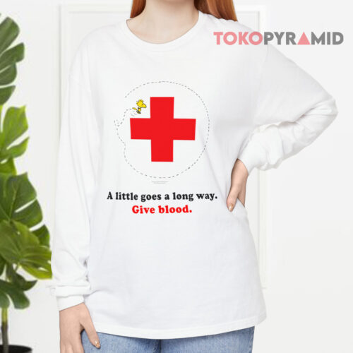 Red Cross X Peanuts Celebrate 75 Years Of Snoopy Long sleeved Red Cross X Peanuts Celebrate 75 Years Of Snoopy Long sleeved