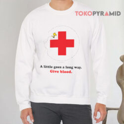 Red Cross X Peanuts Celebrate 75 Years Of Snoopy Shirt 3 Red Cross X Peanuts Celebrate 75 Years Of Snoopy Sweatshirt