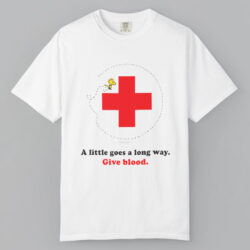 Red Cross X Peanuts Celebrate 75 Years Of Snoopy T shirt