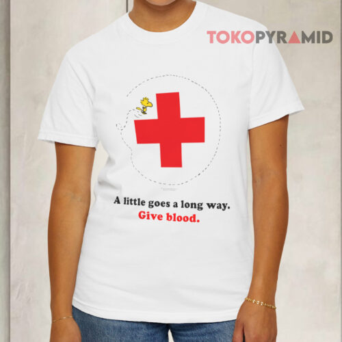 Red Cross X Peanuts Celebrate 75 Years Of Snoopy White T shirt Red Cross X Peanuts Celebrate 75 Years Of Snoopy White T shirt