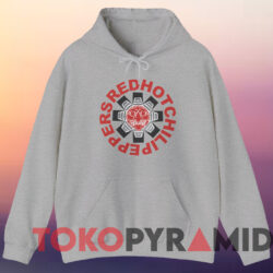 Red Hot Chili Peppers 1991 Double-Sided Shirt 3 Red Hot Chili Peppers 1991 Double sided Shirt Grey Hoodie