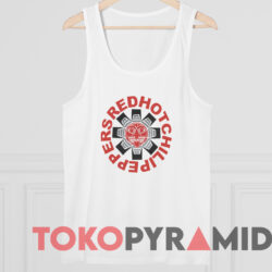 Red Hot Chili Peppers 1991 Double-Sided Shirt 4 Red Hot Chili Peppers 1991 Double sided Shirt White TankTop